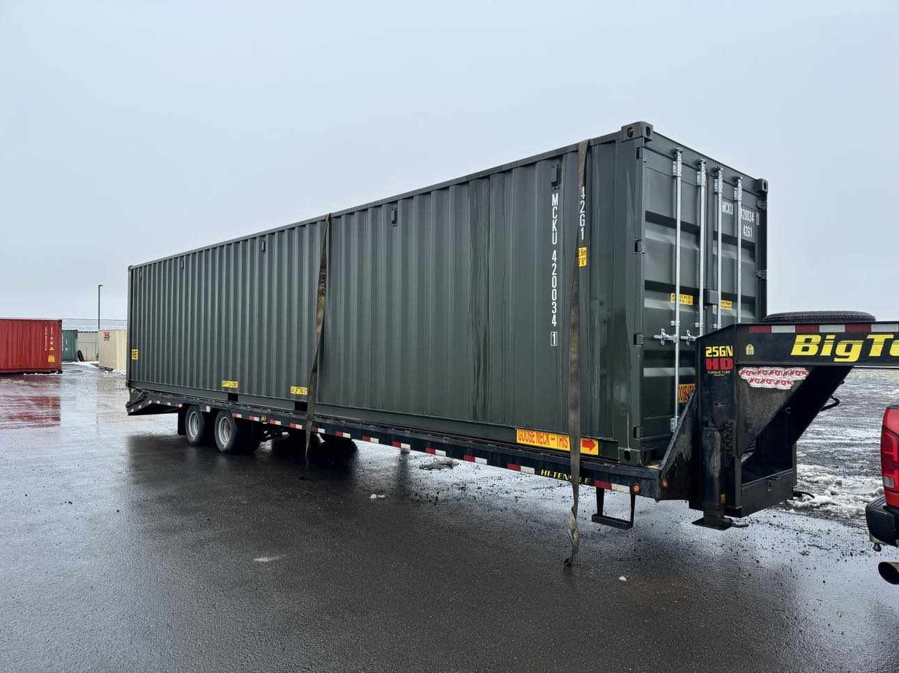 40ft shipping container delivery