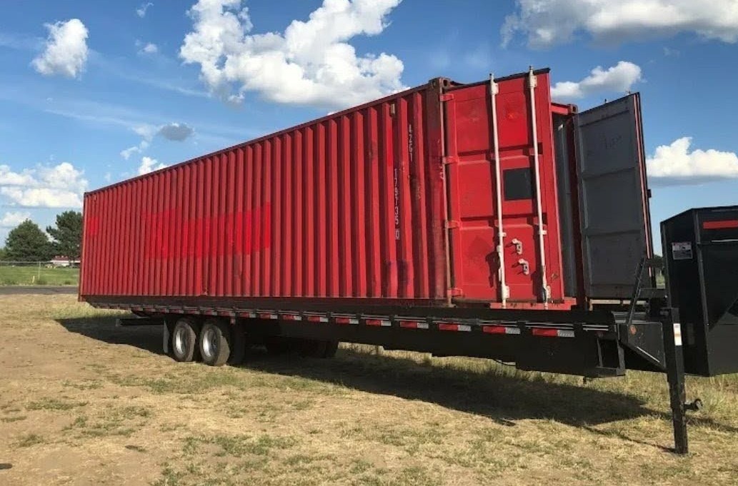 40ft shipping container option